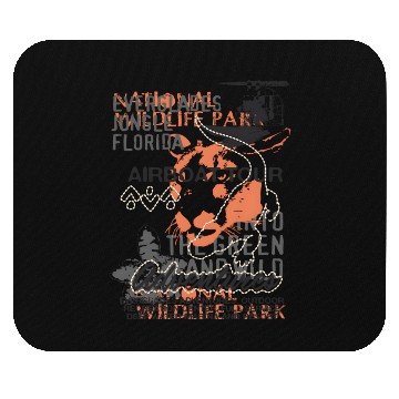 Discover Airboat Alligator Tours Florida Everglades Mouse Pads