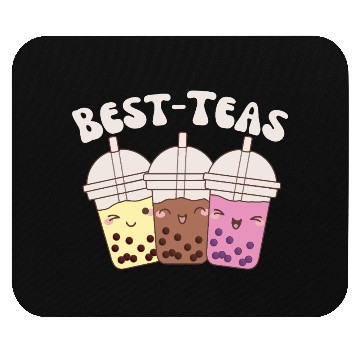 Discover Best-Teas Cute Kawaii Bubble Tea Boba Tea Mouse Pads