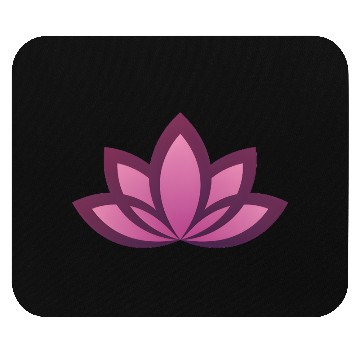 Discover Elegant Pink Lotus Mandala Design Mouse Pads