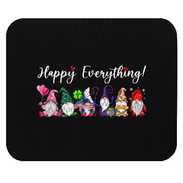 Discover Happy Everything Gnomes Every Seasons All Year Mouse Pads