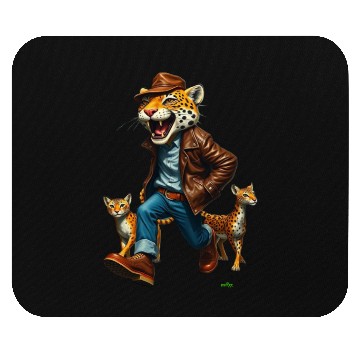 Discover Happy Jack the Jaguar.   by m@xx. Mouse Pads