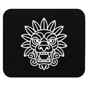Discover Ancient Aztec Quetzalcoatl Artwork Mouse Pads