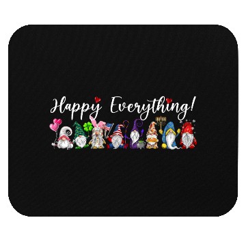 Discover Happy Everything Gnomes Every Seasons All Year Mouse Pads