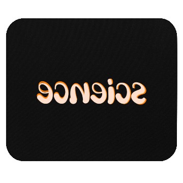 Discover Science word art typography  Mouse Pads