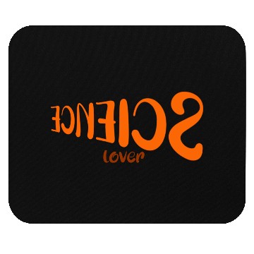 Discover Science lover typography  Mouse Pads