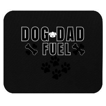 Discover Dog Dad Fuel Graphic Mouse Pads