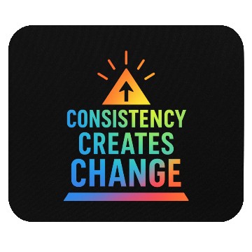 Discover Inspirational Growth Triangle Design Mouse Pads