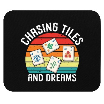 Discover Retro Mahjong Gamer Mouse Pads