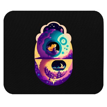 Discover Wonderland Moonscape Fantasy Mouse Pads
