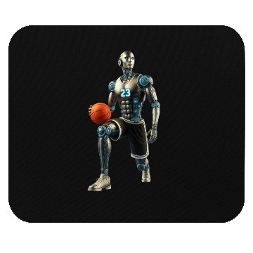 Discover Futuristic Robot Basketball Player – AI Athlete Ar Mouse Pads