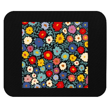 Discover Colorful Floral Pattern for Spring Wear Mouse Pads