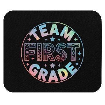 Discover Team First Grade Back To School Mouse Pads