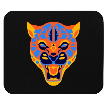 Discover Vivid Jaguar Bold Print Mouse Pads