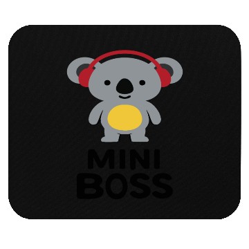 Discover Mini Boss Gray Koala Bear Mouse Pads