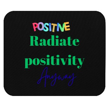 Discover Vibrant Inspirational Typography Mouse Pads