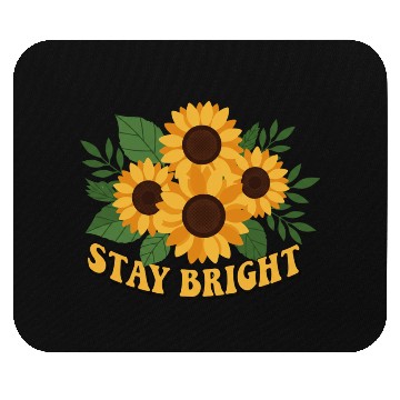 Discover Sunflower Blossom Inspirational Design Mouse Pads