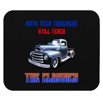 Discover Retro Vintage Car Design with Teaching Theme Mouse Pads