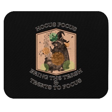 Discover Raccoon Witch - Hocus Pocus  Mouse Pads