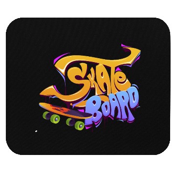 Discover Skateboard Graffiti Art Design Mouse Pads