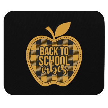 Discover Plaid Back to School Vibes Apple Mouse Pads