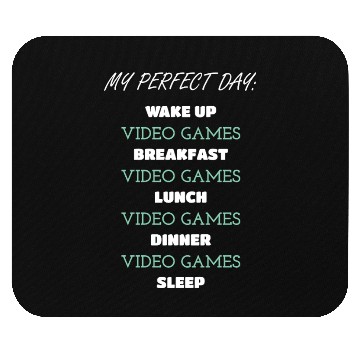 Discover Video Game Daily Lifestyle Quote Mouse Pads