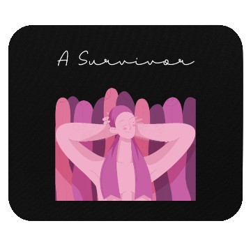 Discover Serene Summer Girl Illustration Mouse Pads