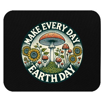 Discover Make every Day Earth Day Mouse Pads