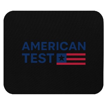Discover Patriotic American Flag Logo Design Mouse Pads