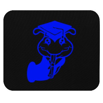 Discover Caterpillar hole school graduation passed College Mouse Pads