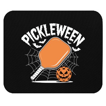 Discover Pickleween Pickleball Player Halloween Mouse Pads