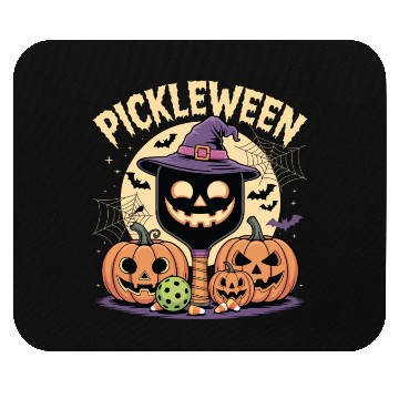 Discover Pickleween Pickleball Player Spooky Halloween Mouse Pads