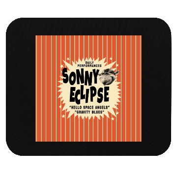Discover Sonny Eclipse Retro Poster Small Mouse Pads