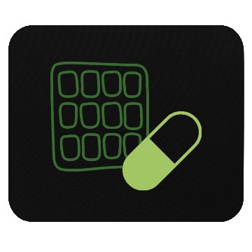 Discover Waffle Pill Logo GnG Mouse Pads