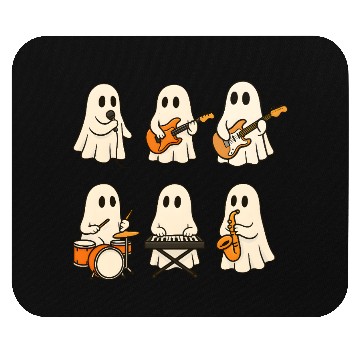 Discover Ghost Band Musical Ensemble Mouse Pads