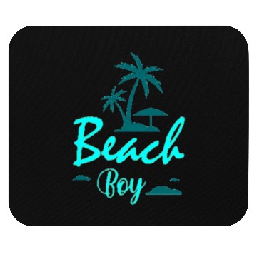 Discover Neon Beach Boy Nostalgia Design Mouse Pads