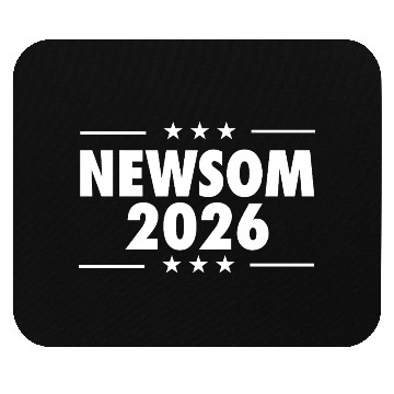 Discover Gavin Newsom Merch 2026 Mouse Pads