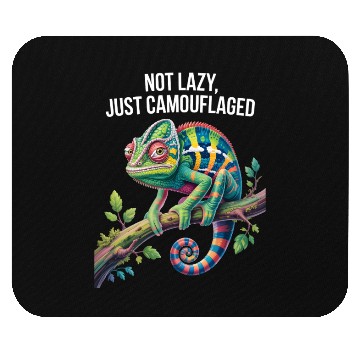 Discover Camouflaged Chameleon Pride Mouse Pads