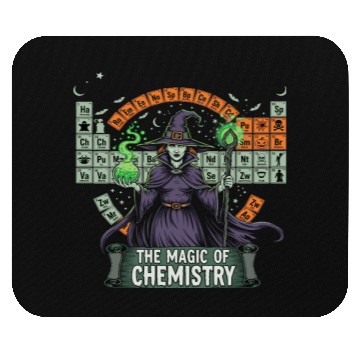 Discover Witch Chemistry Alchemy Design Mouse Pads