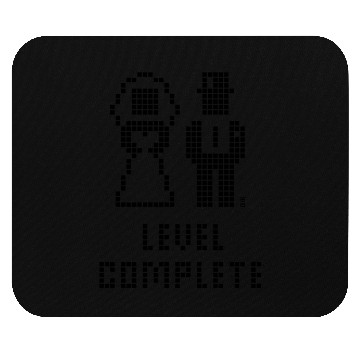 Discover Level Complete (Wedding / Stag Party / Pixel / B) Mouse Pads