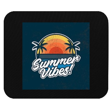 Discover Sunset Beach Summer Vibes Design Mouse Pads