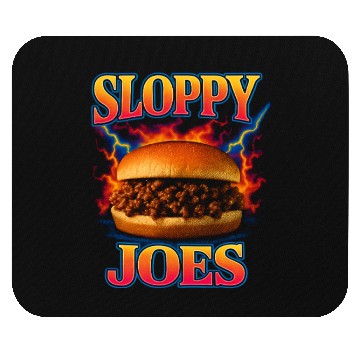 Discover Sloppy Joes Favorite Food Funny Weird 90s Mouse Pads