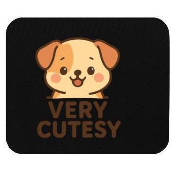 Discover Adorable Puppy Design Mouse Pads