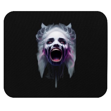Discover Haunted Puppet Horror Art Mouse Pads