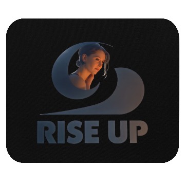 Discover Celestial Woman and Wave Logo Mouse Pads