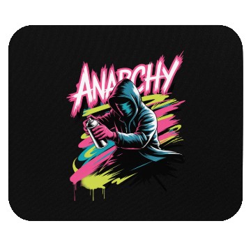 Discover Graffiti-Inspired Hooded Rebel Design Mouse Pads