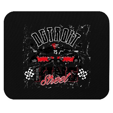 Discover Retro Octobite Hot Rod Detroit Garage Mouse Pads