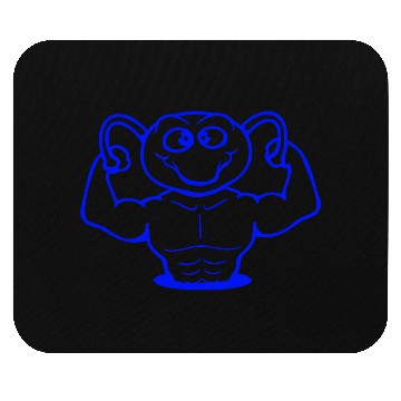 Discover Caterpillar Bodybuilder Muscle Building Strong Fit Mouse Pads