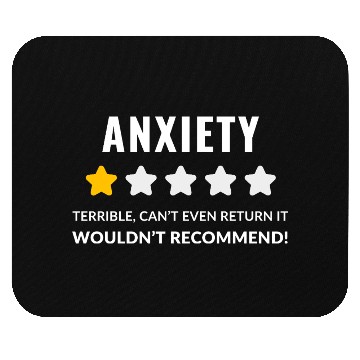 Discover Abstract Anxiety and Emotions Illustration Mouse Pads