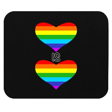 Discover Love is Love Mouse Pads