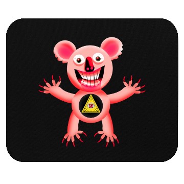 Discover Masey the Wicked Koala Mouse Pads